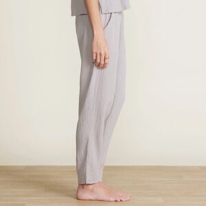 New Malibu Collection® Sun Soaked Cropped Pant Size XS Beach Rock Greige